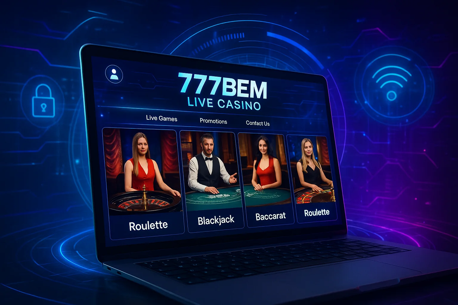 O 777BEM Live Casino lança promoções regularmente