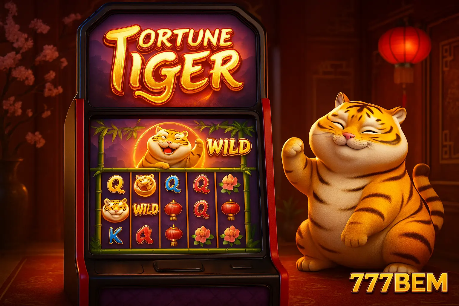 Fortune Tiger é um jogo imperdível no 777BEM Casino