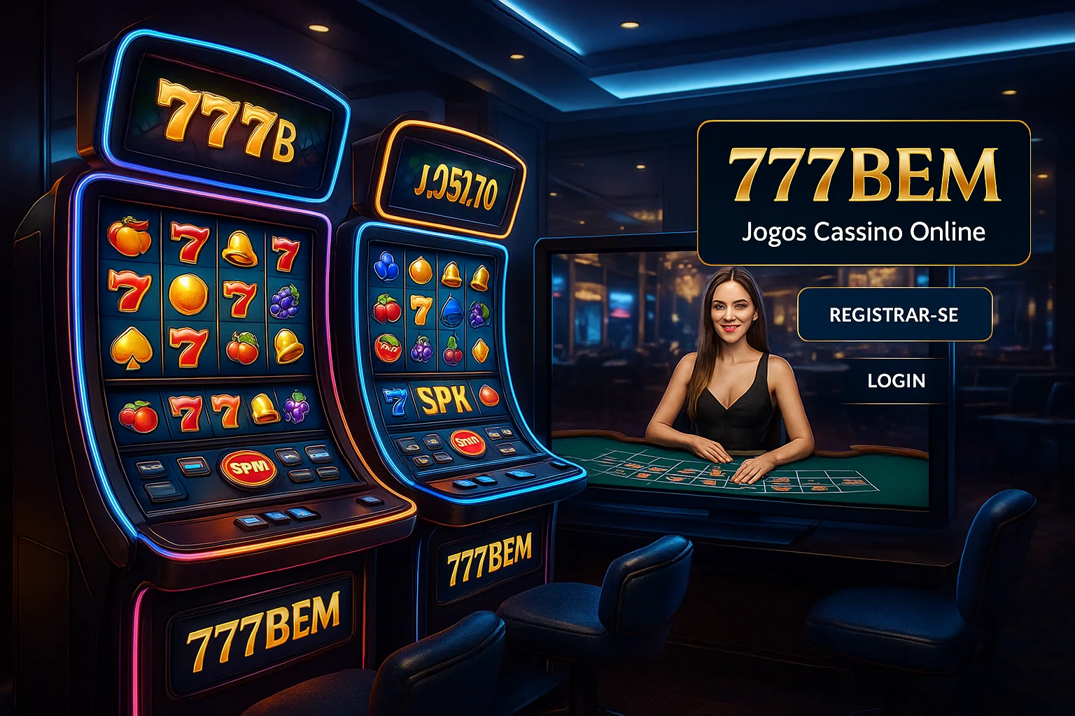 Jogos de cassino online inovadores e emocionantes na 777BEM